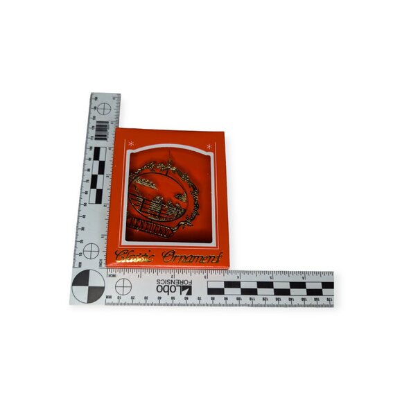 NWT Classic Ornament Gold Tone Kentucky Christmas Ornament - Picture 4 of 4